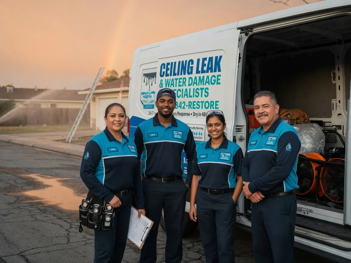 Ceiling Leak Cleanup company in Racine, WI